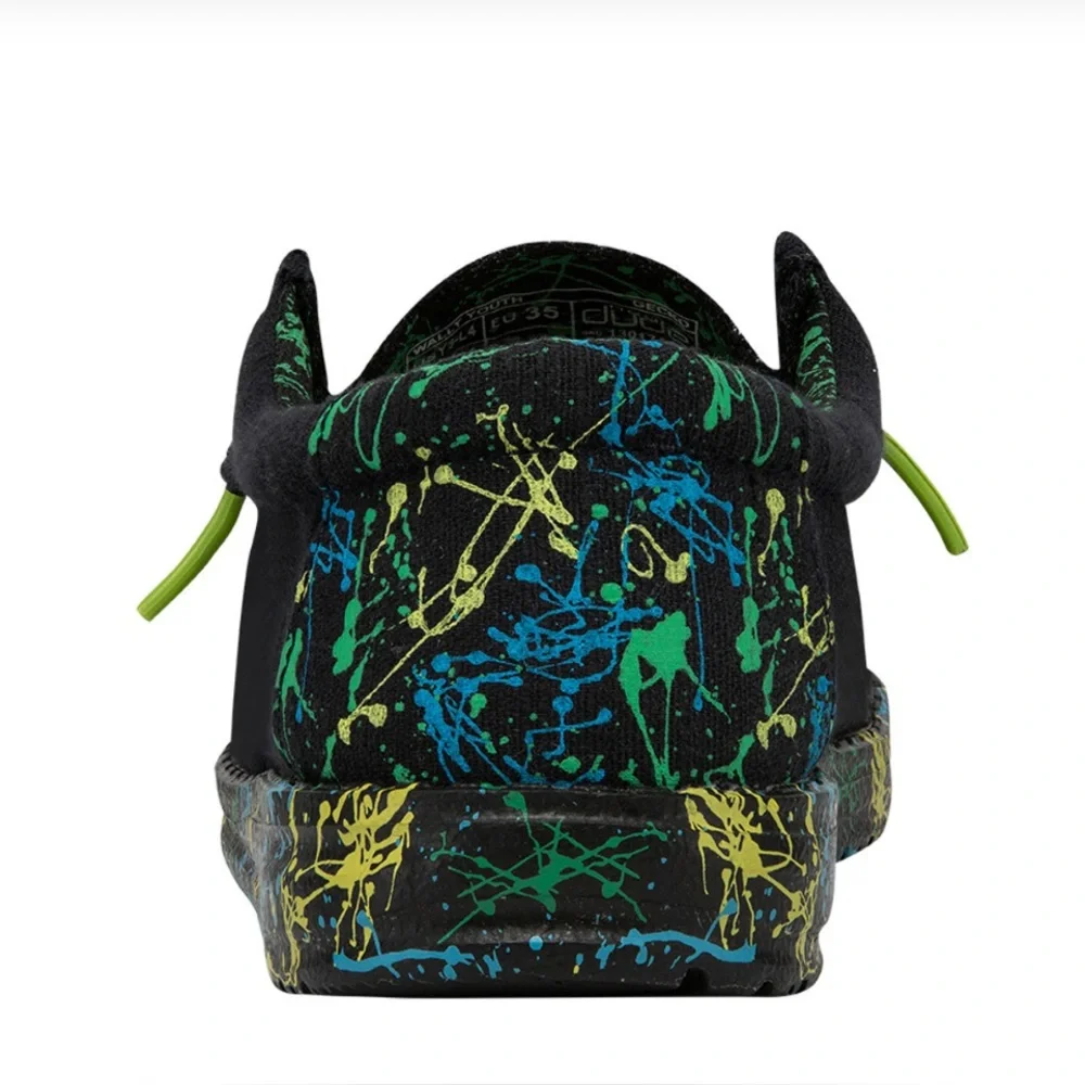 Hey‎ Dude Youth Wally Gecko Shoes Size 3 NEW